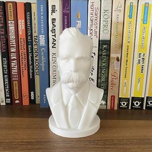 F. Nietzsche Bust, Librería, Escultura Nietzsche 15 cm