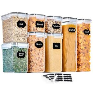 GoMaihe Botes Cocina, Juego de 8 Piezas de Recipiente de Bo…