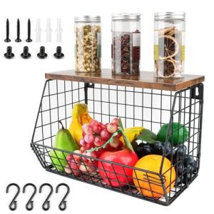 Frutero de Cocina Modernos, Organizador de Cocina Colgante…