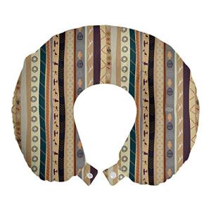 ABAKUHAUS Clásico Cojín de Viaje para Soporte de Cuello, Ad…