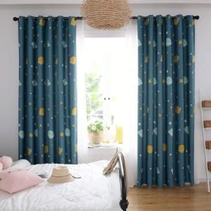 Cortinas Opacas de poliéster, Cortinas de Dormitorio de Pla…