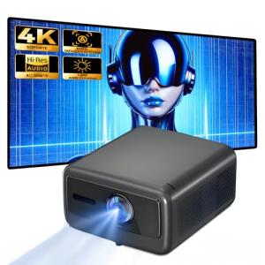 Proyector 4K, Seelumen FH1000, 1200 ANSI Lúmenes El más Lum…