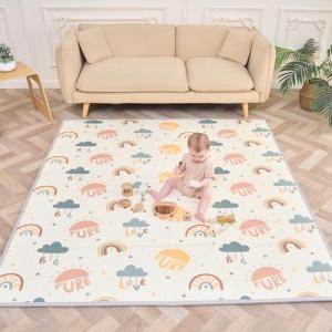 Alfombra Bebe Acolchada Plegable 150x180x1cm- Gimnasio Bebe…
