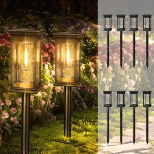 IEEILULU Lámparas Solares para Jardín Exterior, Balizas Ext…