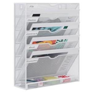 EasyPAG 6 Compartimento Metal A4 Soporte Documentos Pared O…