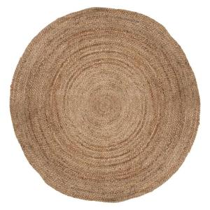 WELL HOME - Alfombra de yute Ø120x5cm