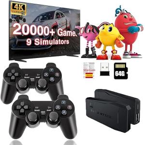 Consola Retro 4K HDMI conectable a TV con 23.000 Juegos y D…