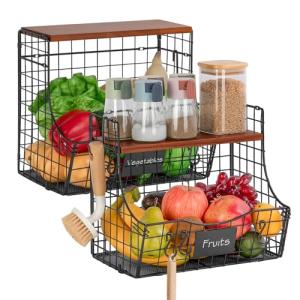 Otauoaea 2 Cesta de Frutas,Cesta para Frutas y Verduras de…