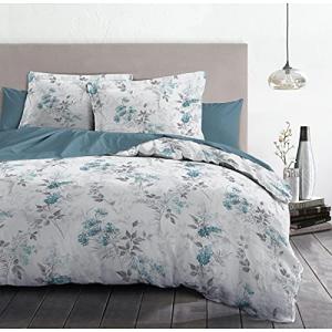 Home Linge Passion, Funda nórdica – 3 Piezas, 100% algodón,…