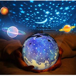 Proyector giratorio de luz de estrella, lámpara de luz noct…