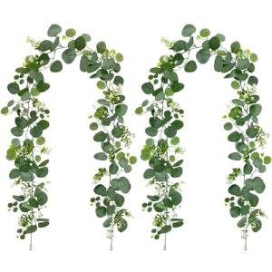 Flying Pottery 2 Piezas Guirnaldas Artificiales de Eucalipt…