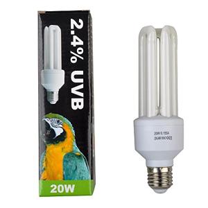 LUCKY HERP Bombilla fluorescente compacta UVB 2.4% para páj…