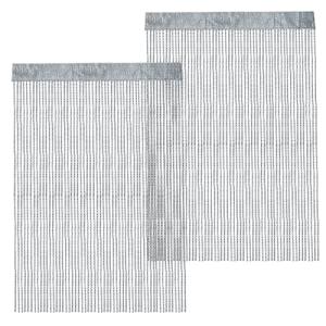 XRPRPX Cortinas de Puerta de Cocina, 2 Cortinas de Tiras pa…