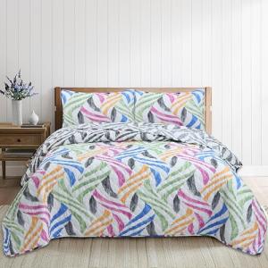 Colcha Boutí Cama 90 (180x270) Estampada – Cubrecama Ligero…