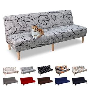 Lydevo Funda de Sofá sin Brazos Funda para Sofá Cama Ajusta…