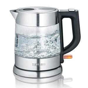SEVERIN Hervidor de agua de cristal, jarra para hervir agua…