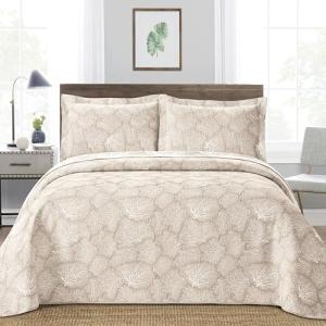 NOVOTEXTIL Colcha Jacquard Cama 150 (250x270) Moderna y Lig…