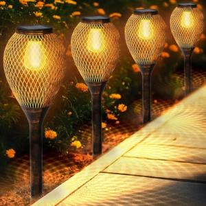 Collasis Luces Solares Jardín, Luces Solares Exterior 4 Paq…