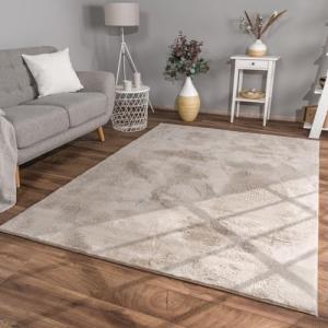TT Home Alfombra De Pelo Largo Suave Monocromo Moderna, Col…