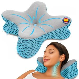 Almohada Cervicales y Cuello Ergonomica 5 en 1 para Dormir…
