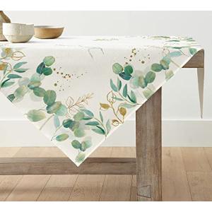 Artoid Mode Mantel lavable con diseño de eucalipto, mantel…