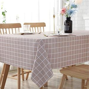 Chickwin Mantel Antimanchas Rectangular Moda Patrón, PVC Ma…