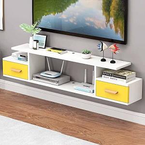 SORVA Mueble de TV Flotante, Centro de Entretenimiento Mult…