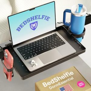 BedShelfie Mesita de noche para cama y litera superior, art…