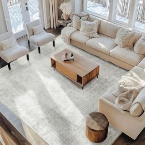 Leesentec Alfombra Salon 200x300 Alfombras de Habitacion Cr…