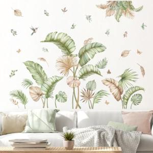 decalmile Pegatinas de Pared Boho Palmera Hojas Vinilos Dec…