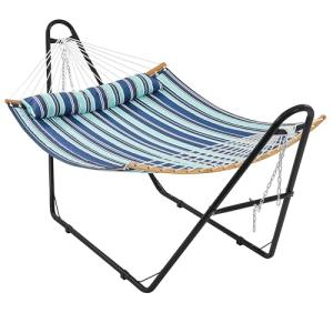 Yaheetech Hamaca con Soporte Outdoor Hamaca Plegable de Dob…