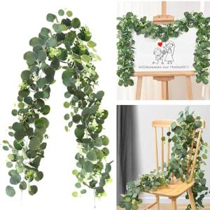 2 Piezas de Plantas Artificiales Decorativas Enredaderas Ar…