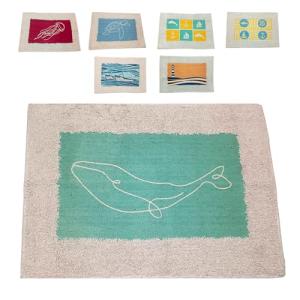 Alfombra Baño Secado Rápido, Alfombra Bañera Antideslizante…