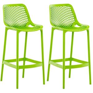 CLP Set De 2 Taburetes De Bar Air para Exterior o Interior…
