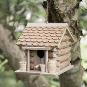 Garden Mile® - Casa para pájaros al Aire Libre de Corcho y…