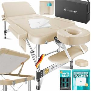 KESSER® Camilla de Masaje Móvil Plegable y Ajustable en Alt…