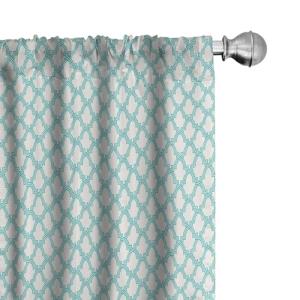 ABAKUHAUS Tradicional Juego de 2 Paños Cortinas, Azulejos m…