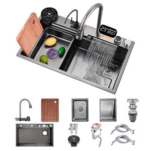 KOOGIMDDR Lavabo Multifuncional de 85 x 50 cm - Fregadero d…