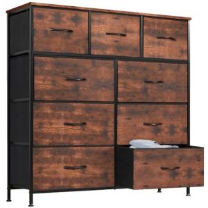 Sweetcrispy Cómoda para Dormitorio, cajón Ancho, 9 cajones…