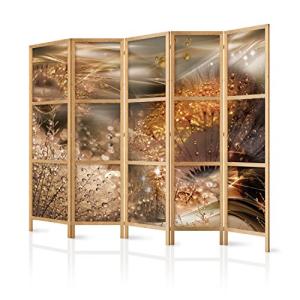 murando - Biombo XXL Diente de Leon 225x171 cm - 5 Paneles…