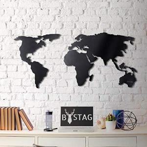 Tubibu World Map - Cuadro decorativo para pared, diseño de…