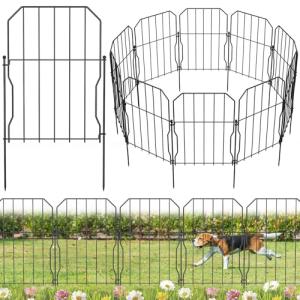 WELDUN Vallas decorativas de 31 cm de alto x 41 cm de alto,…