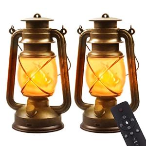 Martiount Luces de Linterna Exterior Recargable, 2 Piezas L…