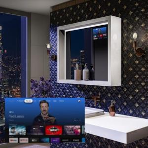 A ARTFORMA Espejo de Baño con Iluminación LED 90x60 cm con…