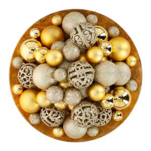 Christmas Gifts Bolas de Navidad Doradas - 101 Piezas Adorn…