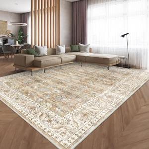 HOMFINE Alfombra Vintage Alfombra Salon - Alfombra Grande S…