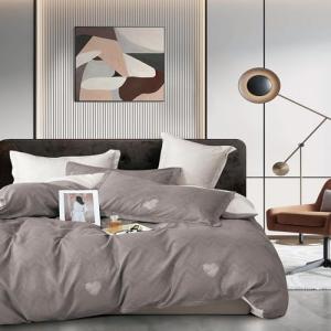 Juego de Cama 220x240 cm con 2 Fundas de Almohada 63x63 cm…