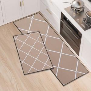 LY4U Juego de 2 Alfombras de Cocina, Alfombrillas de Cocina…