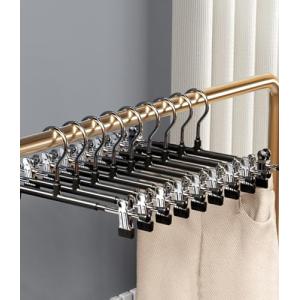 Paquete de 10, Perchas Pantalones Ahorra Espacio, Perchas p…