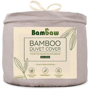 Bambaw – Funda Nordica Cama 90 (155x220 cm), Sábanas de Bam…